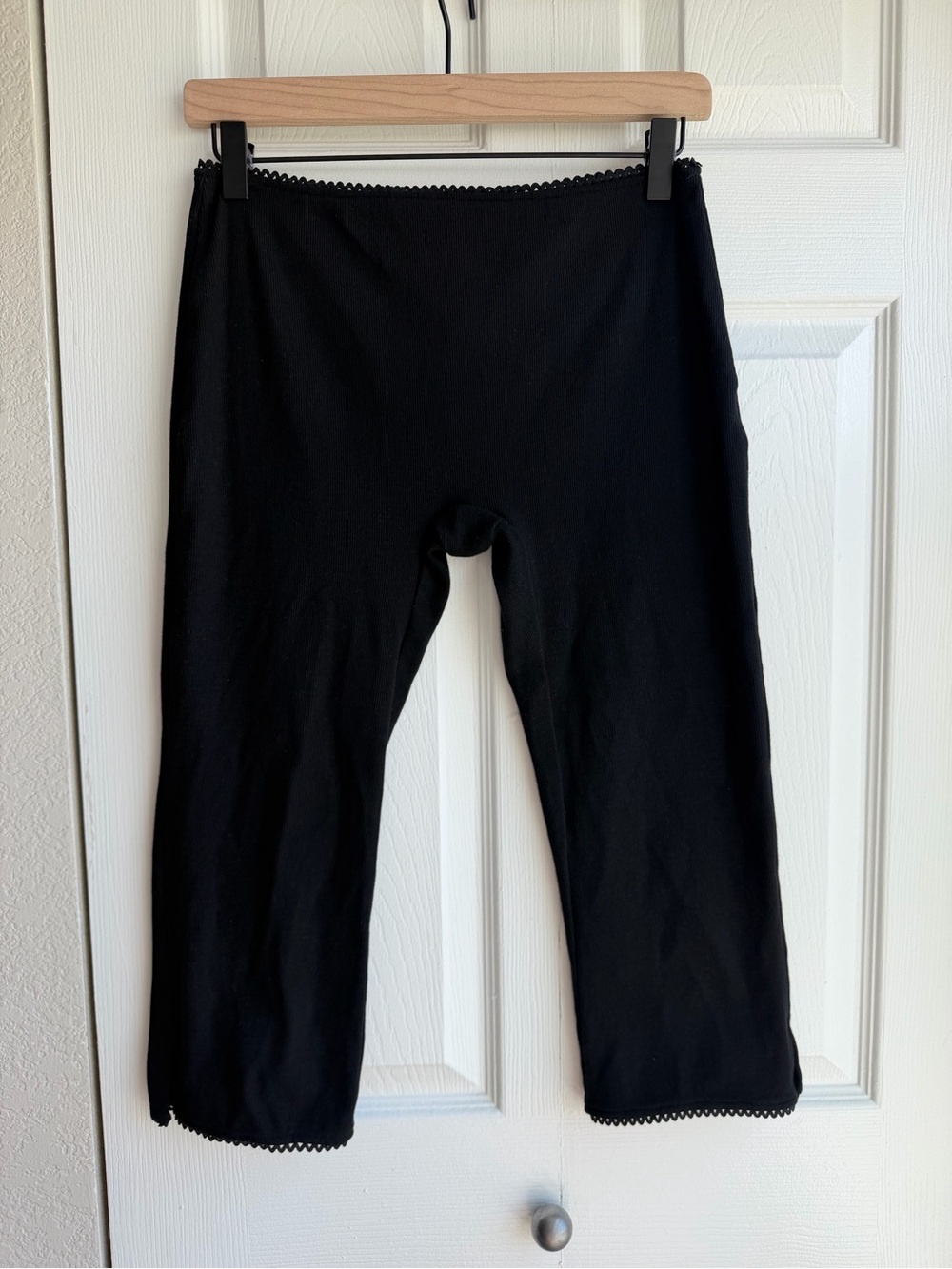 Princess Polly Baseline Rib Capri Size 6